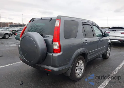 2006 Honda Cr-V Se из США, поврежденный, VIN SHSRD78986U401578